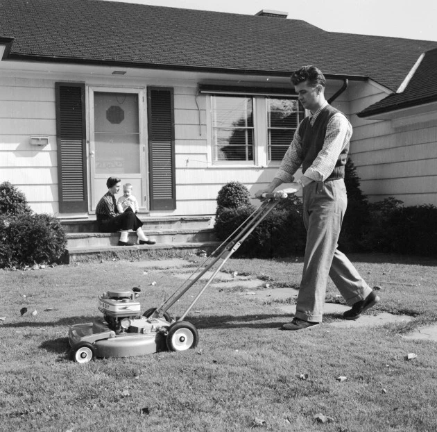 Mowing The Lawn