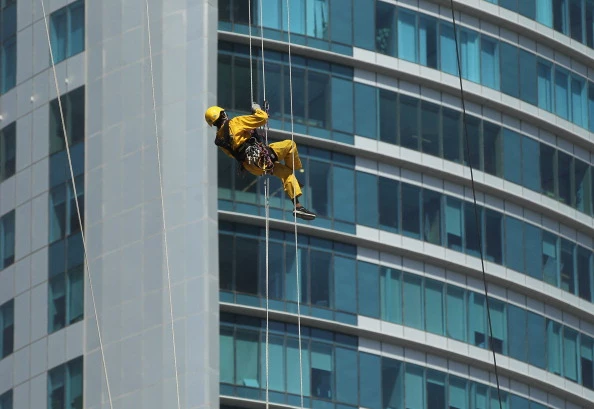 The Nepalese Window Washers Of Doha The Nepalese Window Washers Of Doha