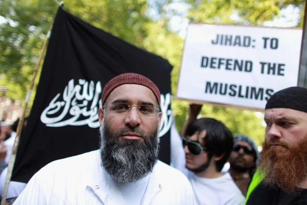 Protestors Attend Pro Osama Bin Laden Demonstration Outside US Embassy